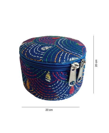 HAND EMBROIDERY JEWELLERY BOX--1