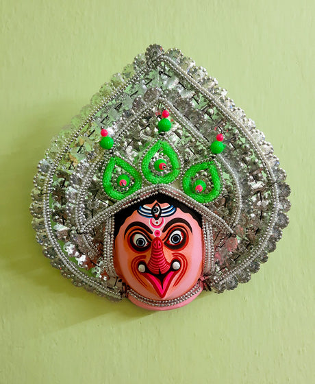 TRIBAL CHAU MASK OF SHREE GANESH- WALL HANGING