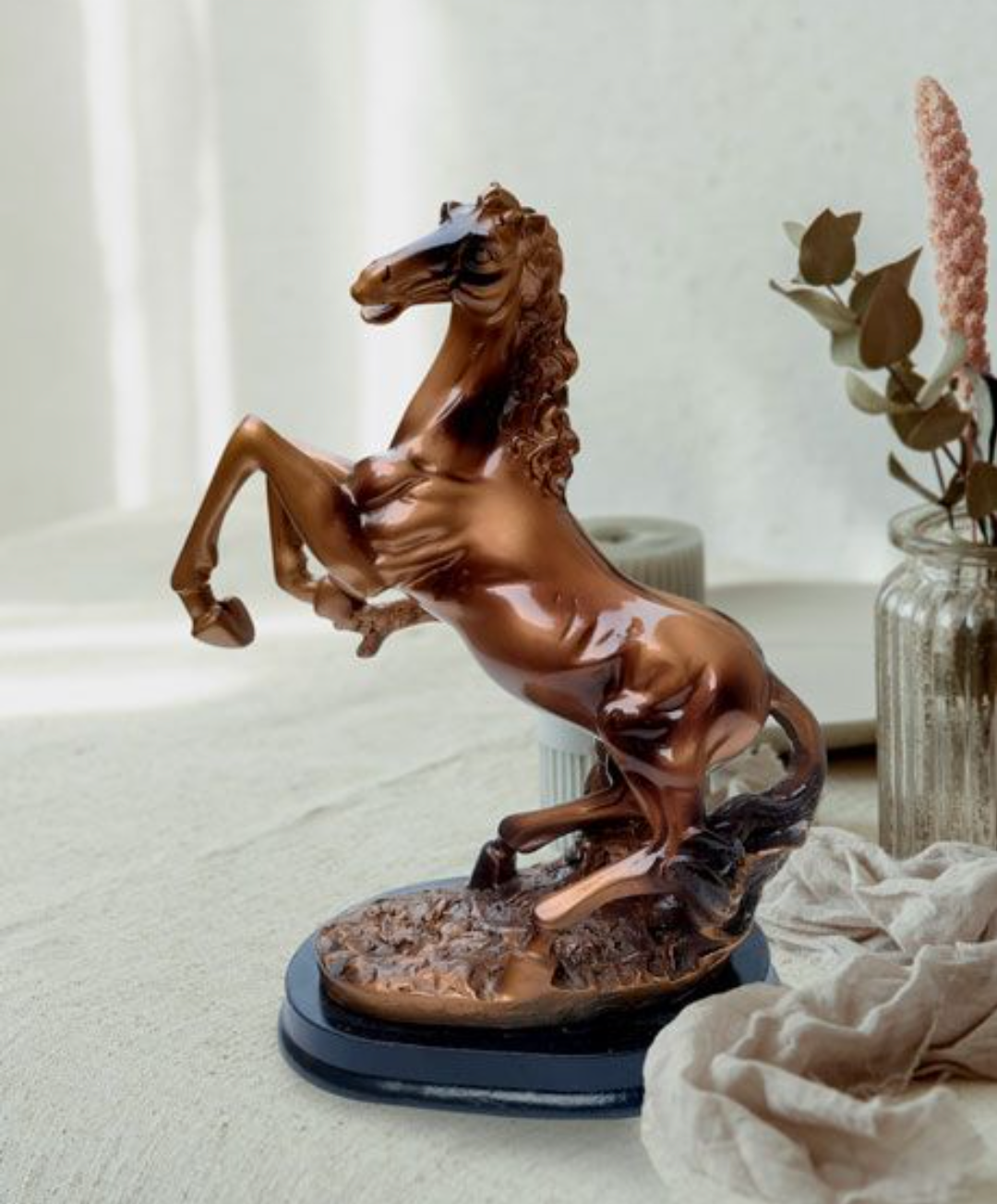 FENGSHUI GALLOPING ARABIAN HORSE- LIGHTWEIGHT