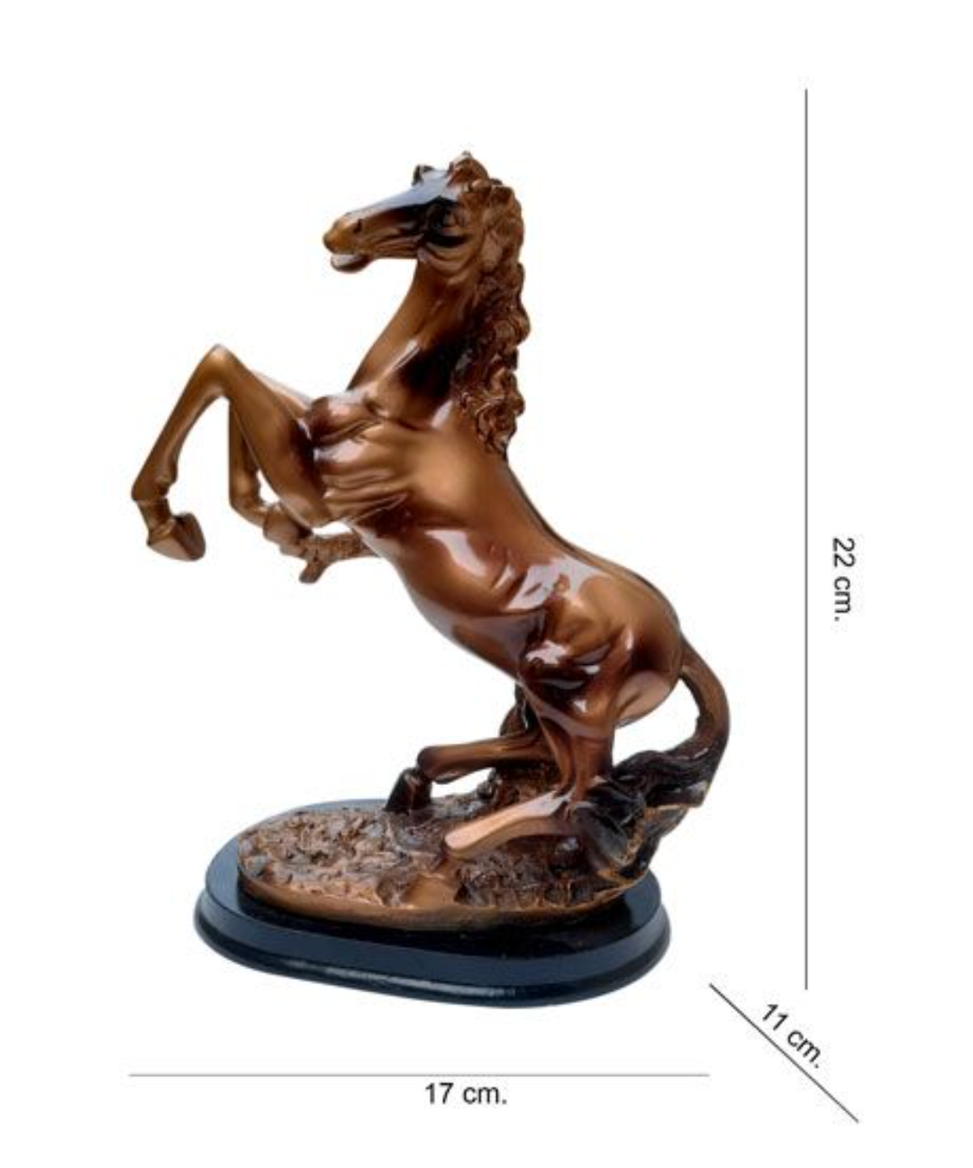 FENGSHUI GALLOPING ARABIAN HORSE- LIGHTWEIGHT